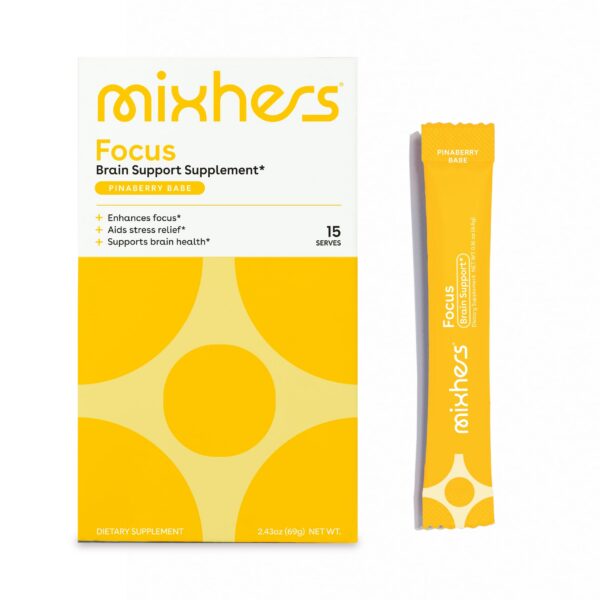 MIXHERS Focus suplemento para concentración en sobres