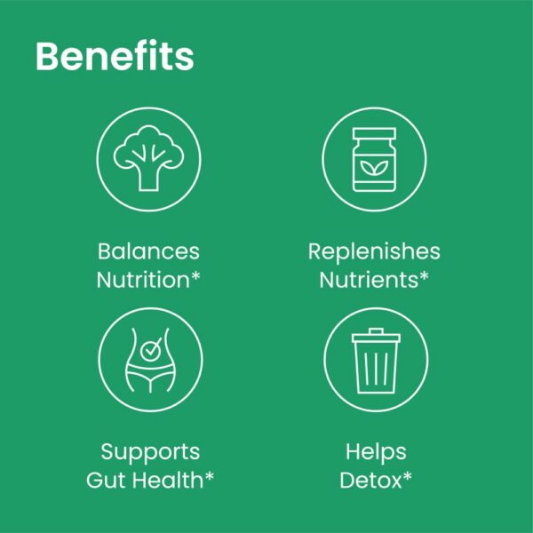 Etiqueta MIXHERS Greens powder