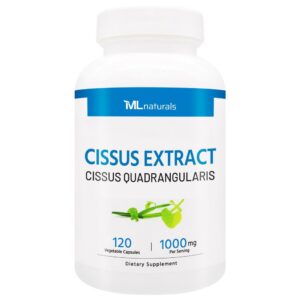 Version 1.0.0 ML Naturals Extracto de Cissus 1000 mg frente