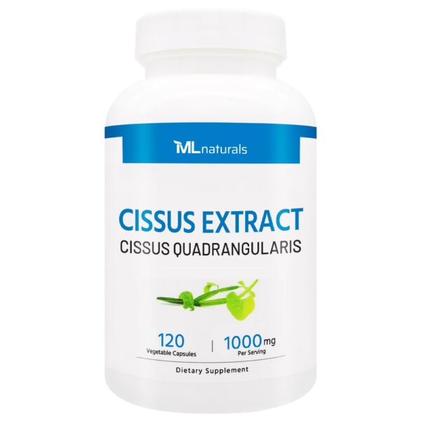 Version 1.0.0 ML Naturals Extracto de Cissus 1000 mg frente