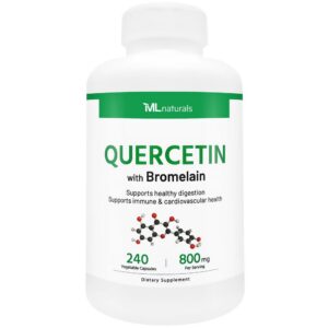 Version 1.0.0 Frasco de ML Naturals Quercetina y Bromelina