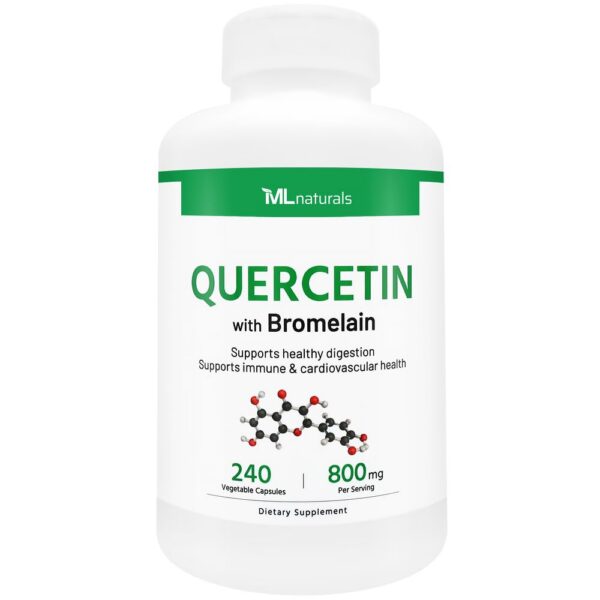 Version 1.0.0 Frasco de ML Naturals Quercetina y Bromelina