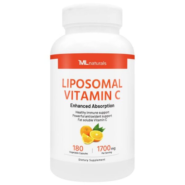 ML Naturals liposomal Vitamina C frontal