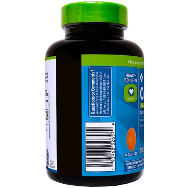 Frasco MM CoQ10 con sello de seguridad