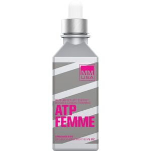 Version 1.0.0 MMUSA ATP Femme Creatine Serum botella frontal
