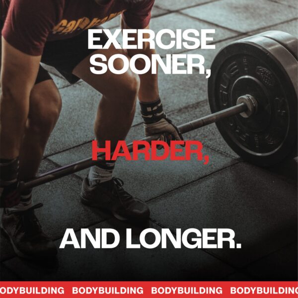 Frasco de Muscle Maker color rojo