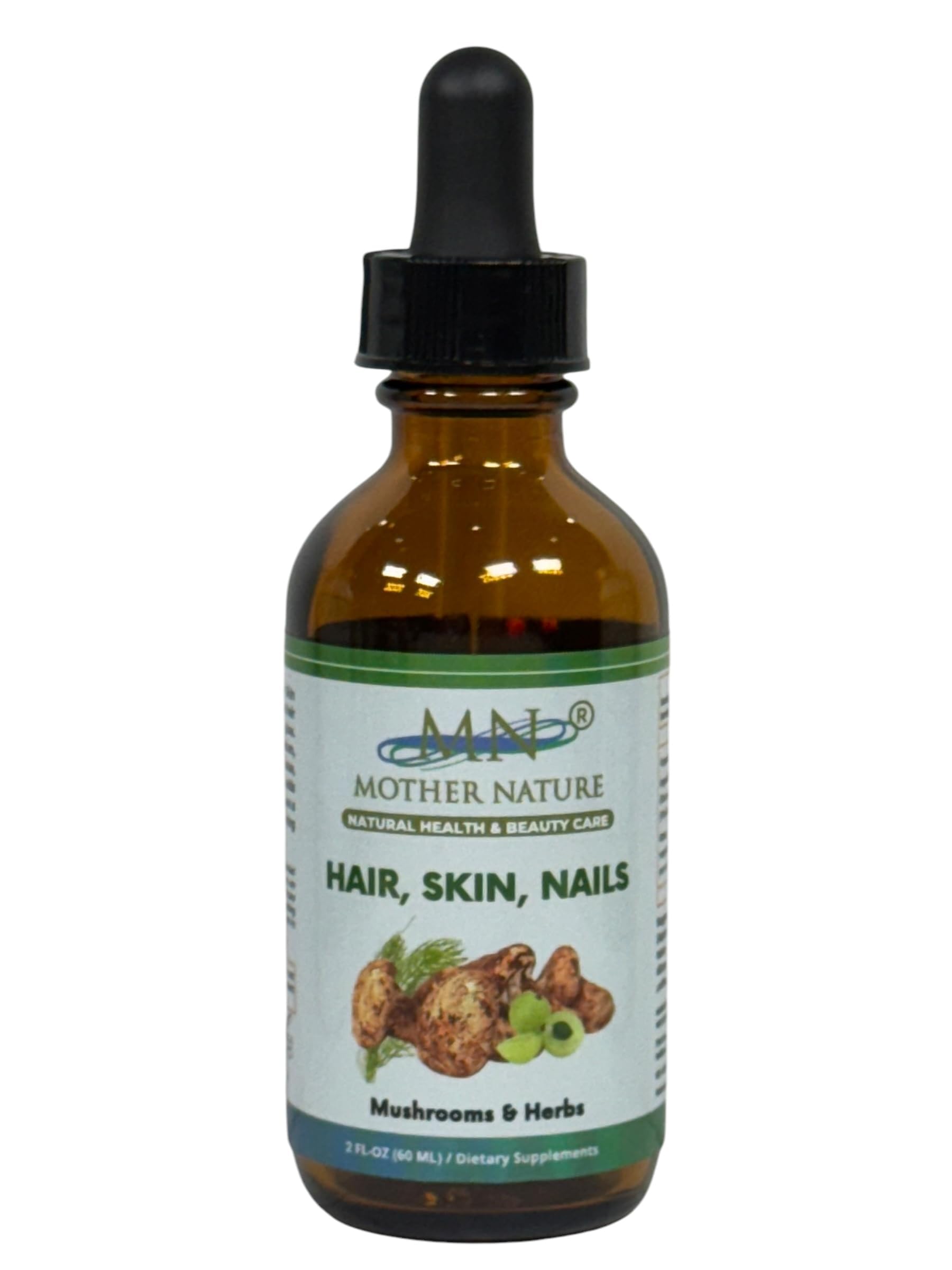 Mn Mother Nature Inc Hair, Skin, & Nails Liquid Extract, 1000 mg