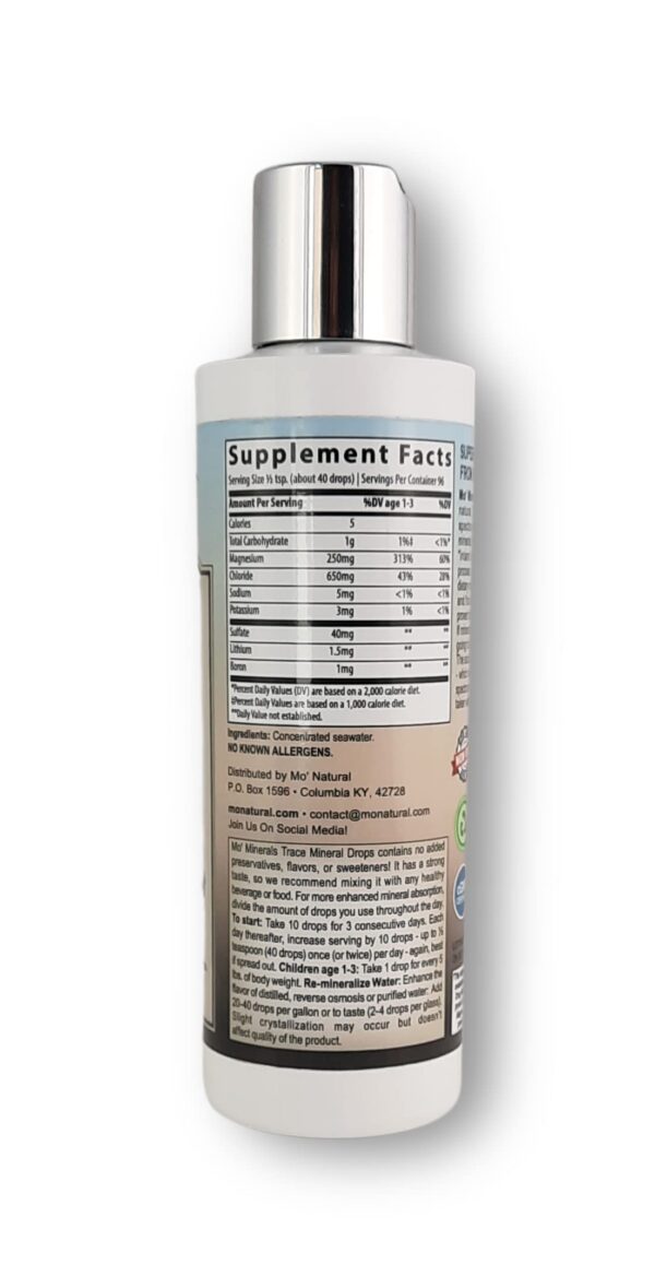 Version 1.0.0 Etiqueta del producto Mo' Minerals