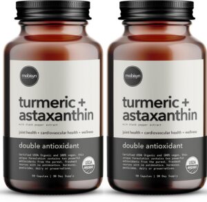 Botella Mobisyn Astaxantina Turmeric 12 mg