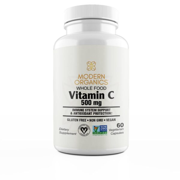 Modern Organics vitamina c cápsulas veganas suplemento