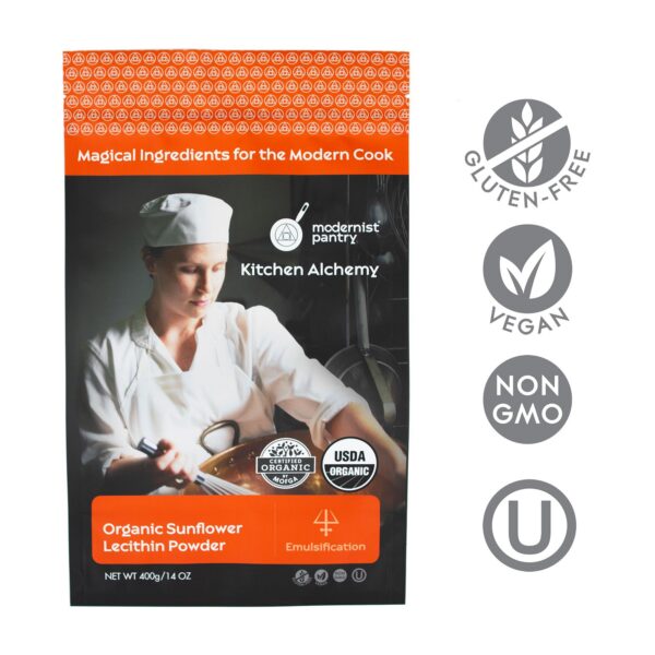 Etiqueta trasera de lecithina de girasol Modernist Pantry