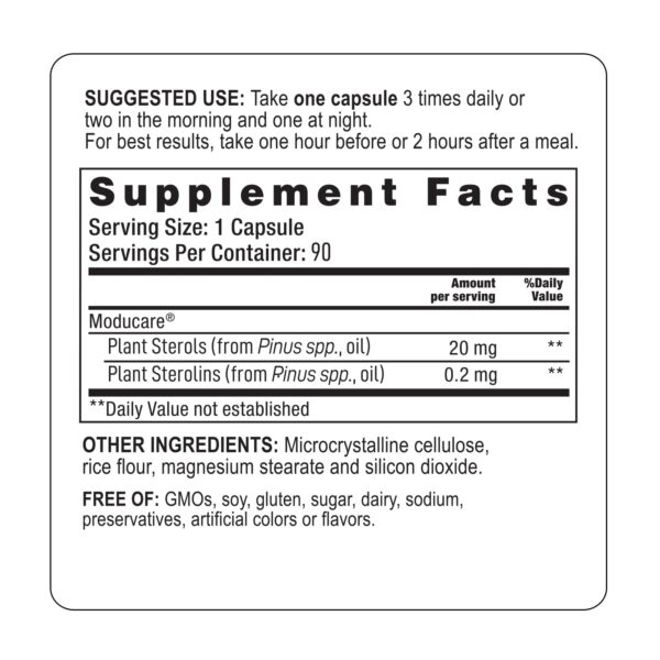 Tabletas masticables de uva Moducare