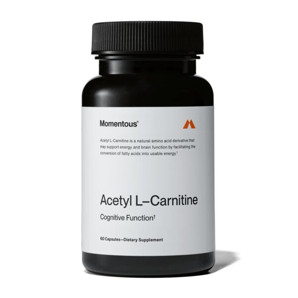 Momentous Acetyl-Carnitine frasco frontal