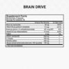 Brain Drive etiqueta frontal
