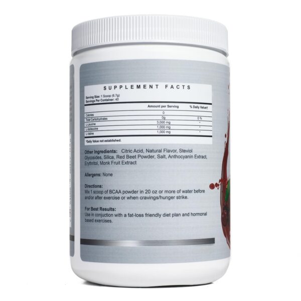 Envase 40 porciones Momsanity BCAA