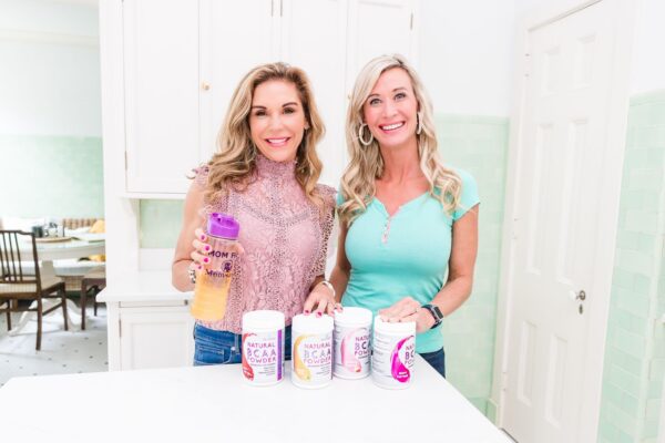 Vaso con BCAA disuelto