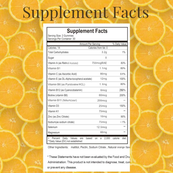 Etiqueta del producto con información vegano-halal