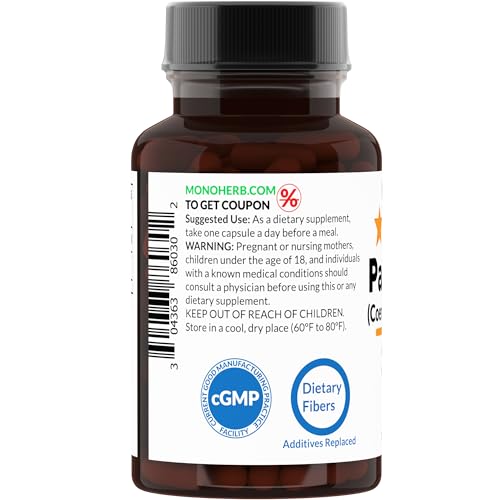 Frasco de 90 cápsulas vegetarianas MONOHERB