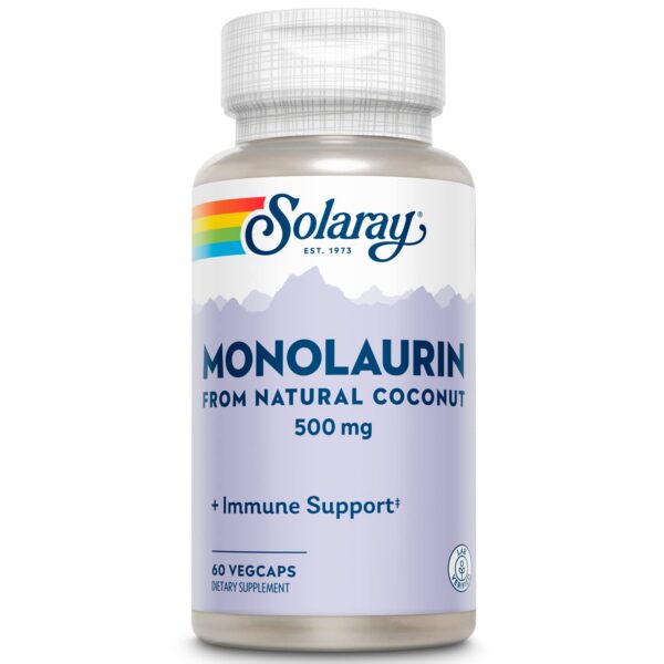 Version 1.0.0 Envase de Monolaurina SOLARAY 500mg