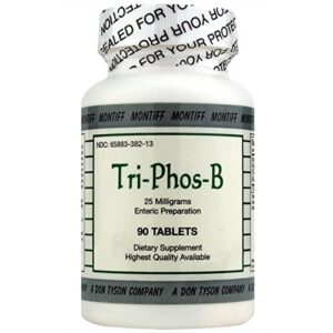 Montiff Tri-Phos-B 25 mg paquete 90 tabletas
