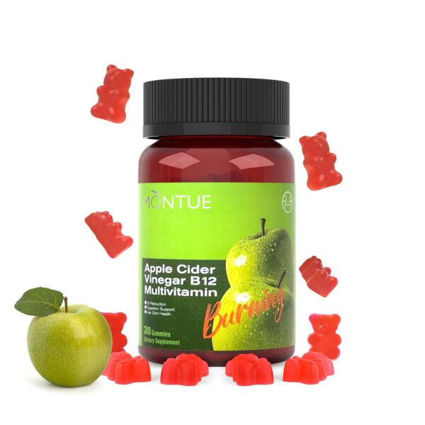 Version 1.0.0 Gomitas Montue vinagre sidra con B12 frasco