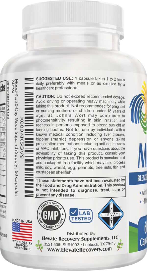 Frasco Mood-XL con etiqueta