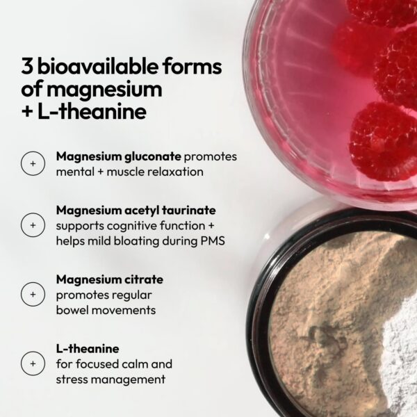 Mezcla de magnesio y L-Theanine