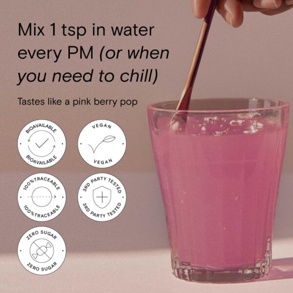 Moon Juice Magnesi-Om Stick Berry Blue Lemon Porciones