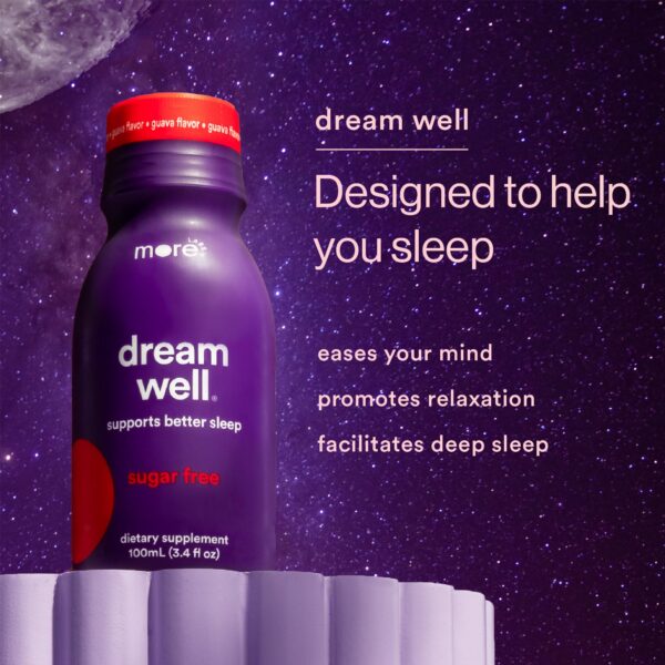 Version 1.0.0 More Labs bebida para dormir glicina melatonina sin cafeína