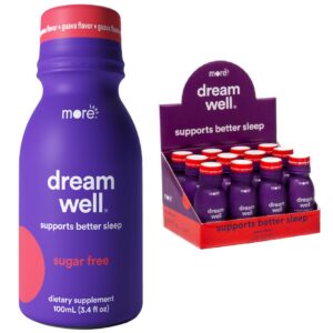 More Labs Dream Well bebida para dormir con melatonina 5mg y 5htp