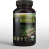 Frasco de moringa Supreme Herbals 120 cápsulas
