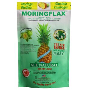 Moringflax bolsa fórmula naturales linaza moringa garcinia 16oz