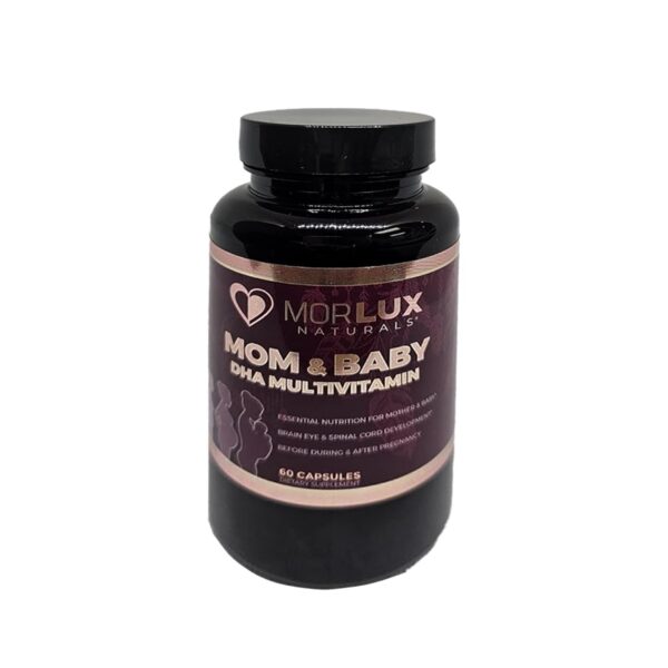 Morlux Naturals cápsulas multivitaminas prenatales 60 unidades