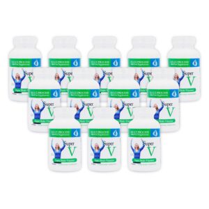 Morter HealthSystem SuperV multivitamínico alcalino caja 12 paquetes