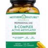 Frasco de complejo B methylado Mother Nature Organics