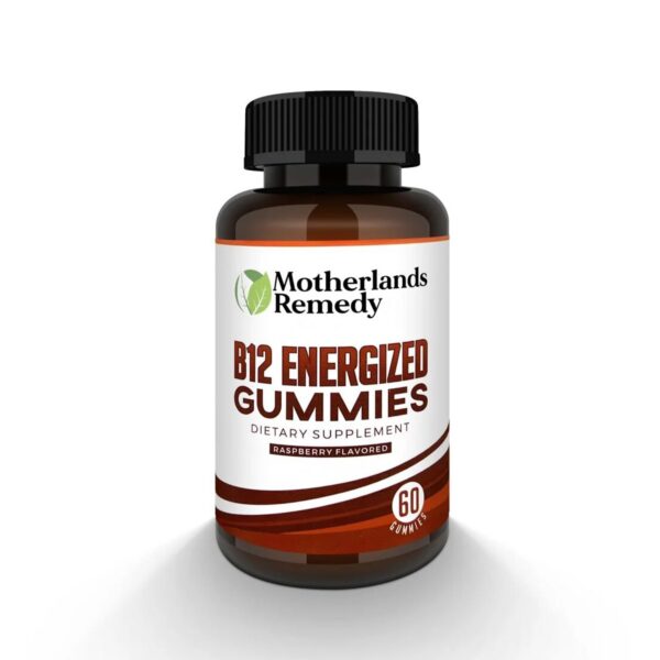 Gomitas B12 frambuesa Motherlands Remedy