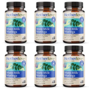 Motherlove More Milk Moringa botella frontal suplemento lactancia