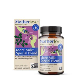 Version 1.0.0 Motherlove More Milk suplemento lactancia botella frontal