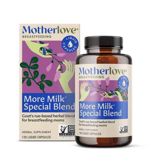Motherlove suplemento herbal para lactancia 120 cápsulas