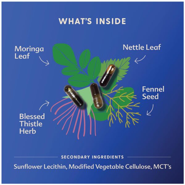 Motherlove suplemento lactancia hierbas orgánicas