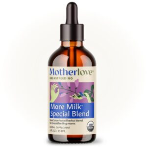 Motherlove tintura para lactancia botella frontal 4oz