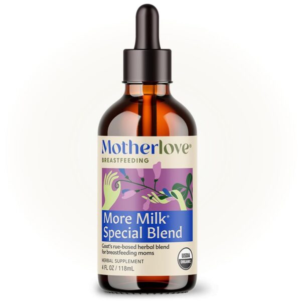 Motherlove tintura para lactancia botella frontal 4oz