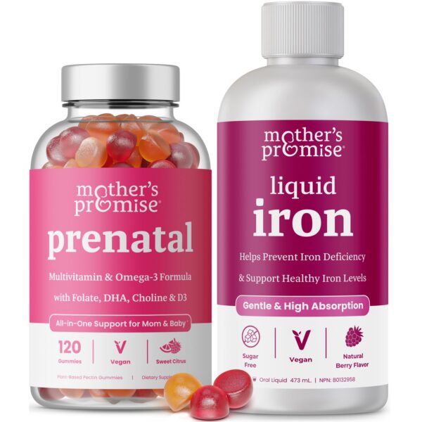 Gomitas prenatales Mother’s Promise frasco