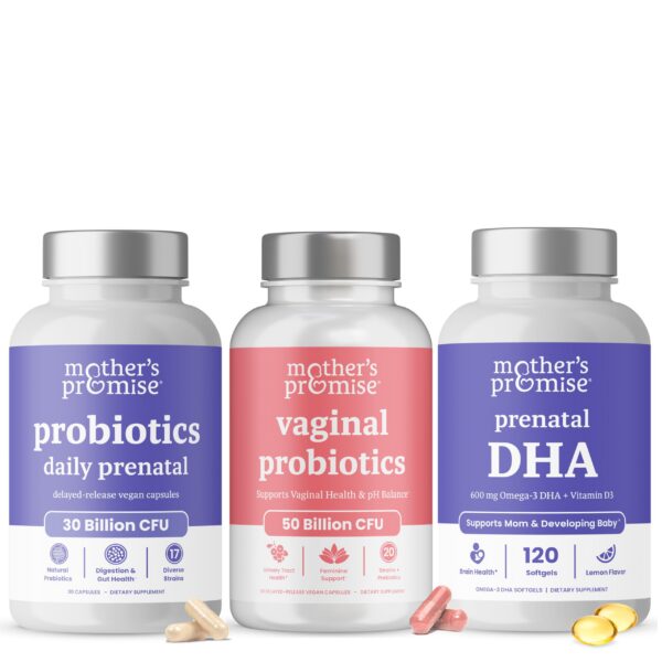 Mother's Promise bundle prenatal - etiqueta frontal