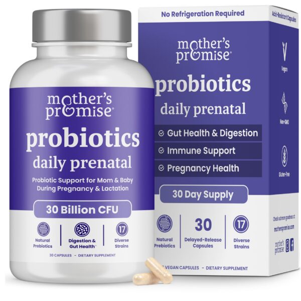 Mother's Promise Prenatal Probiotics caja
