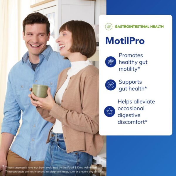 MotilPro 5-HTP y jengibre ingredientes