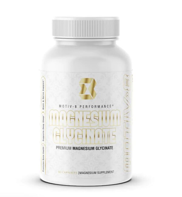 Motiv-8 frasco de magnesio glicinato