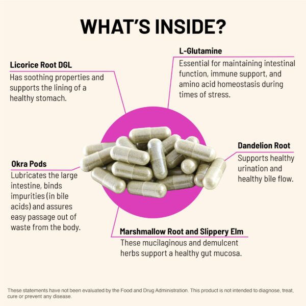 Ingredientes de Mountain Peak Permeable Gut Formula