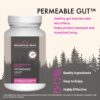 Etiqueta de Mountain Peak Permeable Gut Formula