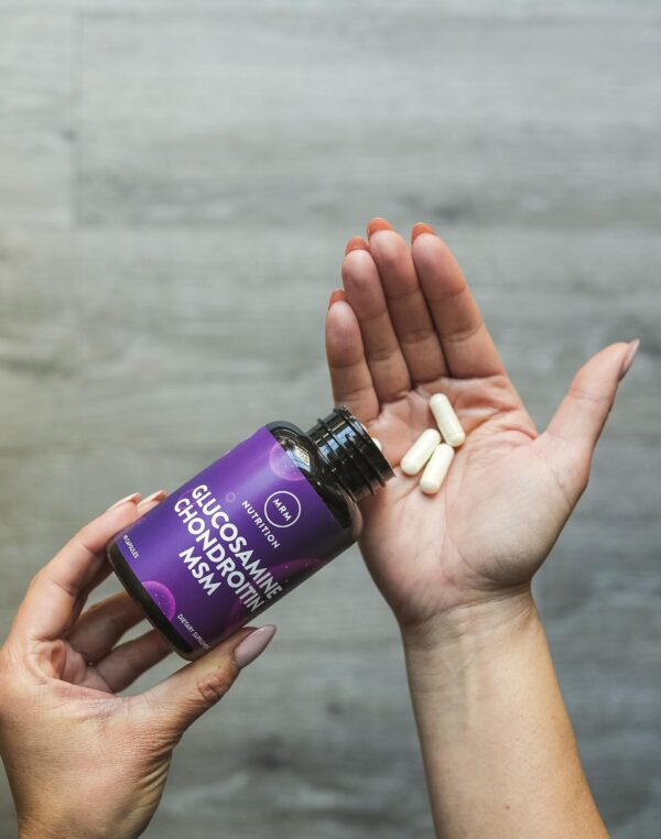 Cápsulas dentro del frasco